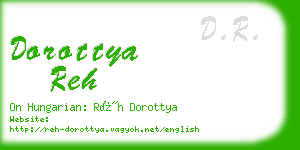 dorottya reh business card